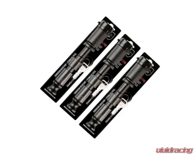 BulletProof Hitches BulletProof Black Ops 5/8" Locking Pin 3-Pack Keyed Alike for 2"-3" Hitches - BLACKBPLP3