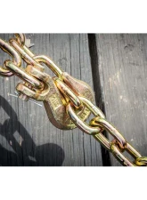 BulletProof Hitches BulletProof Heavy Duty 3/8" x 12' Transport Chain, Grade 70, 26,400 lbs Capacity                                     - BPHDTRANSPORT12 - Image 5