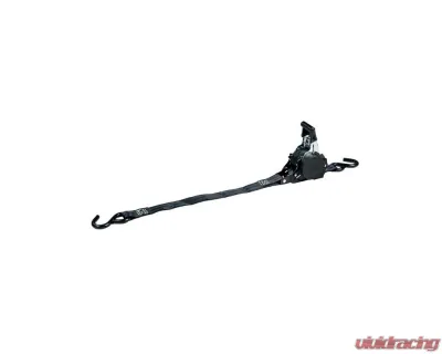BulletProof Hitches BulletProof Medium Duty 1" Auto Retractable Ratchet Strap 12' 500lbs - BPMDRSAUTO