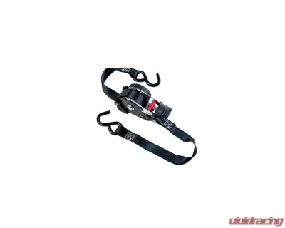 BulletProof Hitches BulletProof Medium Duty 1" Auto Retractable Ratchet Strap 12' 500lbs - BPMDRSAUTO