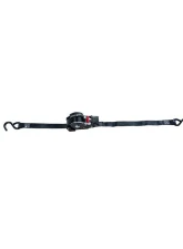 BulletProof Hitches BulletProof Medium Duty 1" Auto Retractable Ratchet Strap 12' 500lbs                                     - BPMDRSAUTO - Image 3