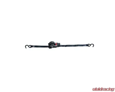 BulletProof Hitches BulletProof Medium Duty 1" Auto Retractable Ratchet Strap 12' 500lbs - BPMDRSAUTO