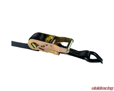 BulletProof Hitches BulletProof Medium Duty 1" Ratchet Strap, 6' Length, 833 lb Limit - BPMDRS