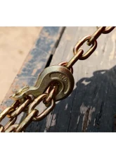 BulletProof Hitches BulletProof Medium Duty 5/16" x 16' Transport Chain, Grade 70, 18,800 lbs Capacity                                     - BPMDTRANSPORT16 - Image 5