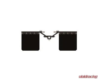 BulletProof Hitches BulletProof Road Shield Mud Flap System, Adjustable 24"x24", Fits 2"-3" Receivers - BPMUDFLAP
