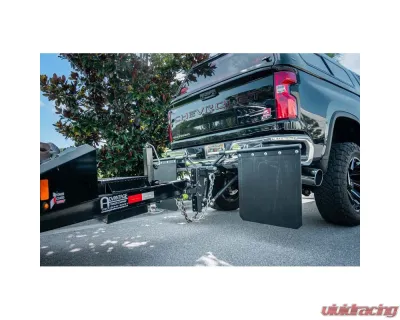 BulletProof Hitches BulletProof Road Shield Mud Flap System, Adjustable 24"x24", Fits 2"-3" Receivers - BPMUDFLAP