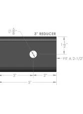 BulletProof Hitches 3" to 2.5" Reducer Sleeve for Ford Trucks and Other 3" Receivers                                     - BPRS3TO25 - Image 6