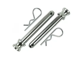 BulletProof Hitches BulletProof Corrosion Resistant Pins - Set of 2, Zinc Plated, Electroless Nickel Finish