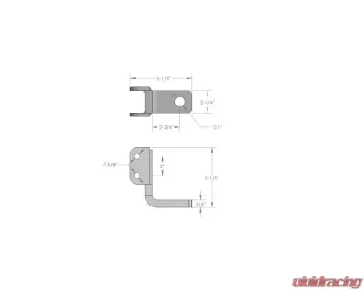 DROPTANG BulletProof Hitches Light Duty Drop Tang Attachment for 1-7/8", 2", 2-5/16" Balls - DROPTANG