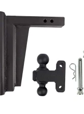 BulletProof Hitches BulletProof 2.0" Extreme Duty 12" Drop/Rise Hitch, 30K Towing Capacity                                     - ED2012 - Image 4