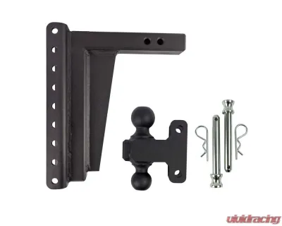 BulletProof Hitches BulletProof 2.0" Extreme Duty 12" Drop/Rise Hitch, 30K Towing Capacity - ED2012