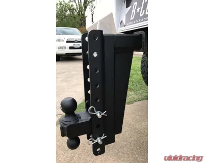 BulletProof Hitches BulletProof 2.5" Extreme Duty 12" Drop/Rise Hitch, 36K Capacity - ED2512