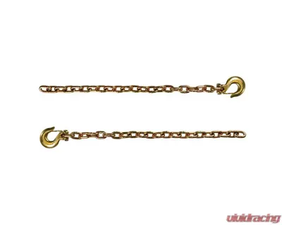 BulletProof EDCHAINS Hitches Extreme Duty 1/2" Safety Chains 43" Length, 46,000 lb Capacity - EDCHAINS