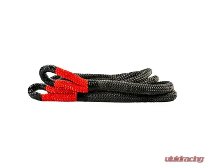 BulletProof Hitches Extreme Duty 1-1/4" x 30' Kinetic Recovery Rope, 52,300 lb Strength, Black - EDKINETICROPE