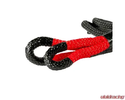 BulletProof Hitches Extreme Duty 1-1/4" x 30' Kinetic Recovery Rope, 52,300 lb Strength, Black - EDKINETICROPE