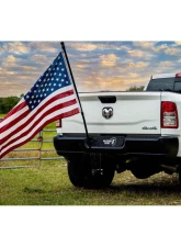 BulletProof Hitches BulletProof Flag Holder Attachment for 1.5" Flagpole, Black Finish                                     - FLAGHOLDER - Image 4