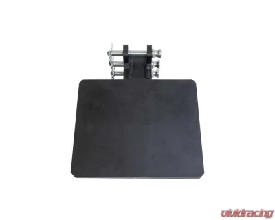 BulletProof Hitches BulletProof Flat Plate Attachment, 12"x10", 22,000 lbs, Steel, Black Finish - FLATPLATE