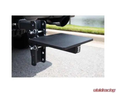 BulletProof Hitches BulletProof Flat Plate Attachment, 12"x10", 22,000 lbs, Steel, Black Finish - FLATPLATE