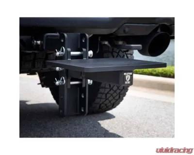 BulletProof Hitches BulletProof Flat Plate Attachment, 12"x10", 22,000 lbs, Steel, Black Finish - FLATPLATE