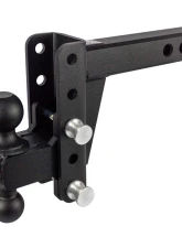 BulletProof Hitches BulletProof 2.0" Heavy Duty 4" Drop/Rise Hitch, 22,000 lb Capacity                                     - HD204 - Image 2