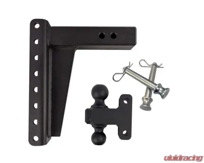 BulletProof Hitches BulletProof 2.5" Heavy Duty 10" Drop/Rise Hitch, 22K Capacity - HD2510