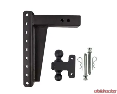 BulletProof Hitches BulletProof 2.5" Heavy Duty 12" Drop/Rise Hitch, 22,000 lb Capacity - HD2512