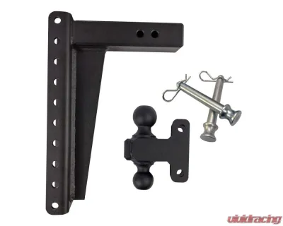 BulletProof Hitches BulletProof 2.5" Heavy Duty 14" Drop/Rise Hitch, 22,000 lb Capacity - HD2514