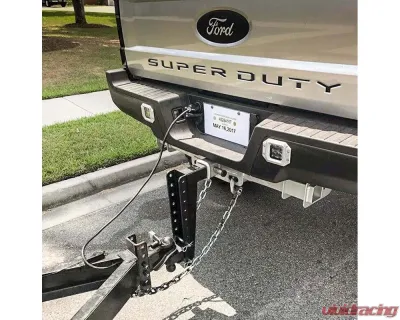 BulletProof Hitches BulletProof 2.5" Heavy Duty 14" Drop/Rise Hitch, 22,000 lb Capacity - HD2514