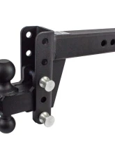 BulletProof Hitches BulletProof 2.5" Heavy Duty 4" Drop/Rise Hitch 22K Capacity                                     - HD254 - Image 2