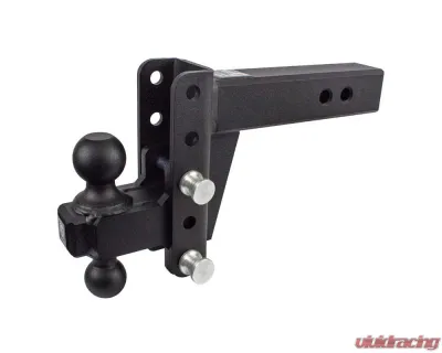 BulletProof Hitches BulletProof 2.5" Heavy Duty 4" Drop/Rise Hitch 22K Capacity - HD254
