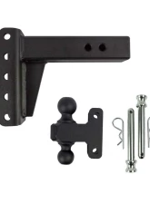 BulletProof Hitches BulletProof 2.5" Heavy Duty 4" Drop/Rise Hitch 22K Capacity                                     - HD254 - Image 4