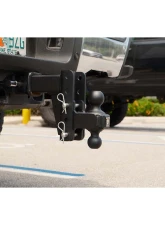 BulletProof Hitches BulletProof 2.5" Heavy Duty 4" Drop/Rise Hitch 22K Capacity                                     - HD254 - Image 7