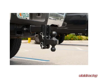 BulletProof Hitches BulletProof 2.5" Heavy Duty 4" Drop/Rise Hitch 22K Capacity - HD254
