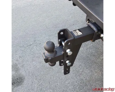 BulletProof Hitches BulletProof 2.5" Heavy Duty 8" Drop/Rise Hitch, 22,000 lb Capacity - HD258