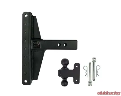 BulletProof Hitches BulletProof 2.5" Heavy Duty 4" & 6" Offset Hitch, 22K Capacity - HD25OFFSET