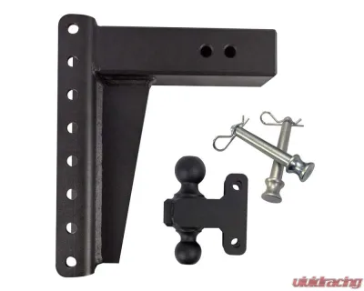 BulletProof Hitches BulletProof 3.0" Heavy Duty 10" Drop/Rise Hitch, 22,000 lb Capacity - HD3010