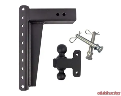 BulletProof Hitches BulletProof 3.0" Heavy Duty 14" Drop/Rise Hitch, 22K Towing Capacity - HD3014