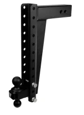 BulletProof Hitches BulletProof 3.0" Heavy Duty 18" Drop/Rise Hitch for 2017+ Ford Trucks                                     - HD3018 - Image 2