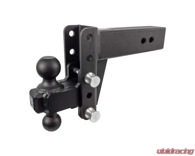 BulletProof Hitches BulletProof 3.0" Heavy Duty 4" Drop/Rise Hitch, 22,000 lb Capacity - HD304