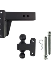 BulletProof Hitches BulletProof 3.0" Heavy Duty 4" Drop/Rise Hitch, 22,000 lb Capacity                                     - HD304 - Image 4