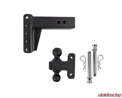 BulletProof Hitches BulletProof 3.0" Heavy Duty 4" Drop/Rise Hitch, 22,000 lb Capacity - HD304