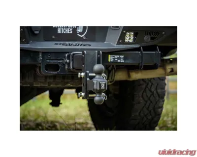 BulletProof Hitches BulletProof 3.0" Heavy Duty 4" Drop/Rise Hitch, 22,000 lb Capacity - HD304
