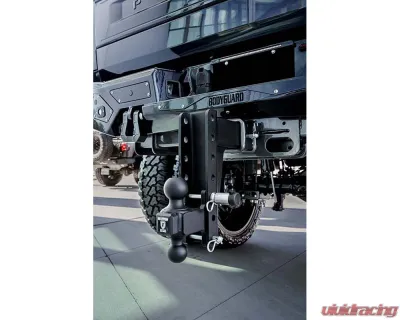 BulletProof Hitches BulletProof 3.0" Heavy Duty 8" Drop/Rise Hitch, 22,000 lb Capacity - HD308