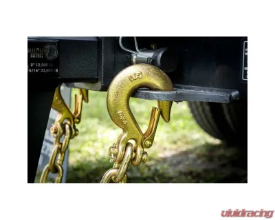 BulletProof HDCHAINS Hitches Heavy Duty 3/8" Safety Chains 38" Length 26,400 lb Capacity Pair - HDCHAINS