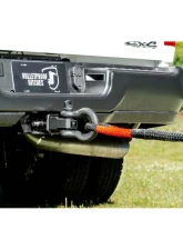 BulletProof Hitches Heavy Duty 1" x 30' Kinetic Recovery Rope, 33,900 lb Break Strength, Black                                     - HDKINETICROPE - Image 7