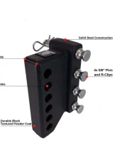 BulletProof Hitches Heavy Duty Weight Distribution Adapter, 2" Wide, 6,500 lbs Rated                                     - HDWDA - Image 5