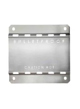 BulletProof Hitches BulletProof Heat Shield for Mudflap - Stainless Steel Exhaust Protection                                     - HEATSHIELD - Image 7