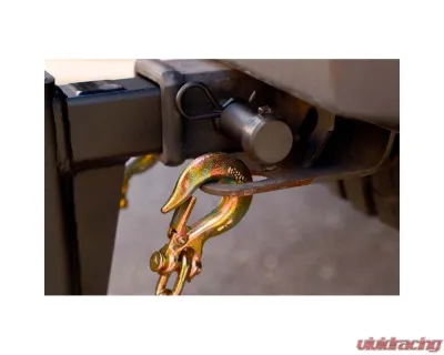 BulletProof LDCHAINS Light Duty 1/4" Safety Chains 37" Length 12,600 lb Capacity Pair - LDCHAINS