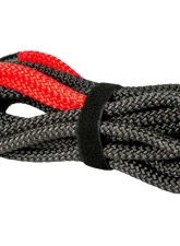 BulletProof Hitches BulletProof Light Duty 1/2" x 20' Kinetic Recovery Rope, 7700 lb Strength, Black                                     - LDKINETICROPE - Image 4