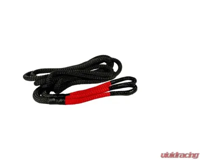 BulletProof Hitches BulletProof Light Duty 1/2" x 20' Kinetic Recovery Rope, 7700 lb Strength, Black - LDKINETICROPE